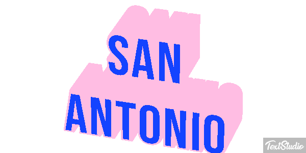 San Antonio Effetto testo