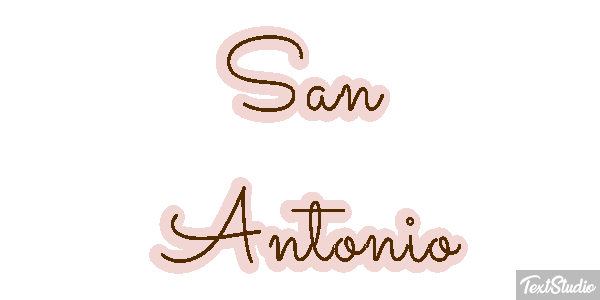 San Antonio Effetto testo