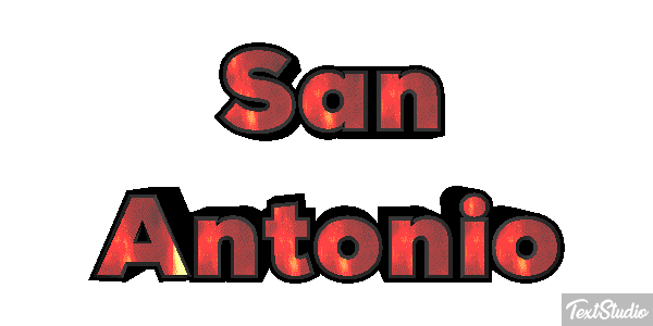 San Antonio Effetto testo