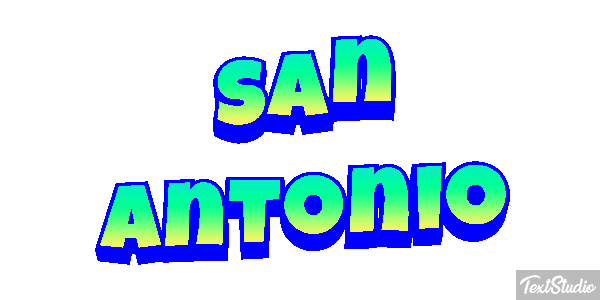 San Antonio Effetto testo