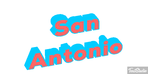 San Antonio Effetto testo