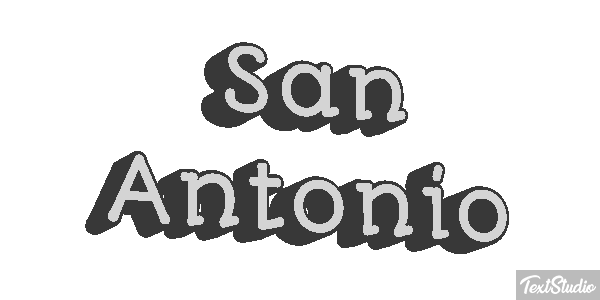 San Antonio Effetto testo