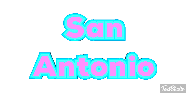San Antonio Effetto testo