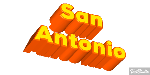 San Antonio Effetto testo