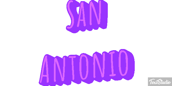 San Antonio Effetto testo