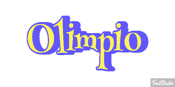 Olimpio Effetto testo