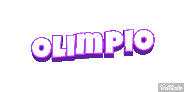 Olimpio Effetto testo