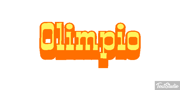 Olimpio Effetto testo