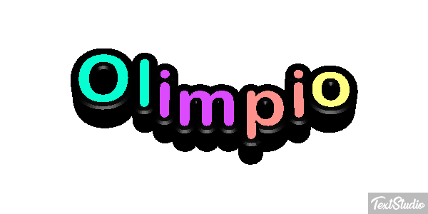 Olimpio Effetto testo
