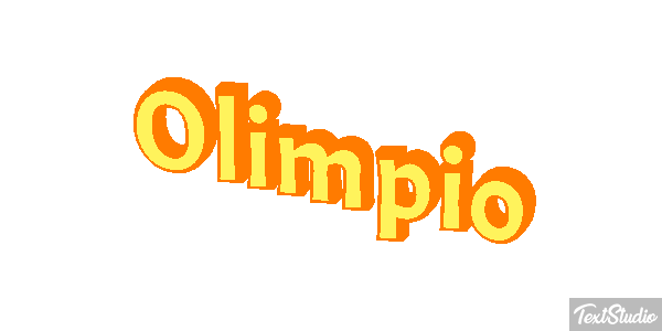 Olimpio Effetto testo