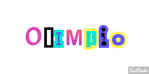 Olimpio Effetto testo