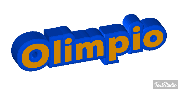 Olimpio Effetto testo