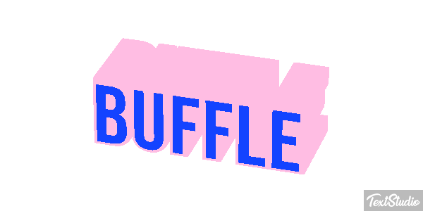Buffle Effetto testo