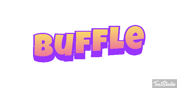 Buffle Effetto testo