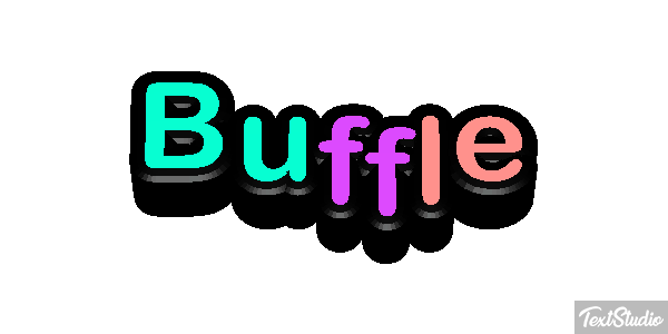 Buffle Effetto testo