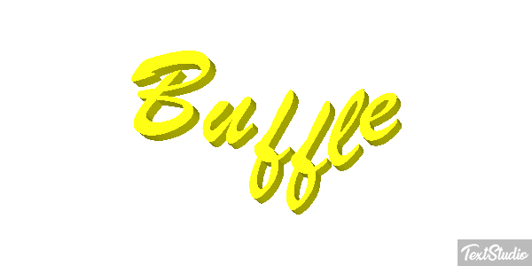 Buffle Effetto testo