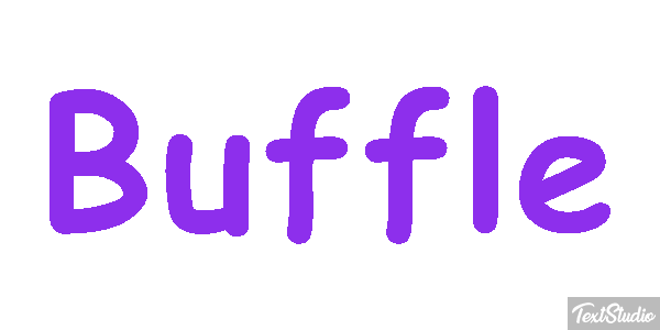 Buffle Effetto testo
