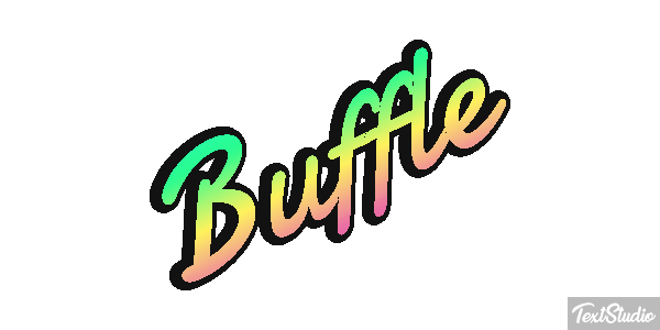 Buffle Effetto testo