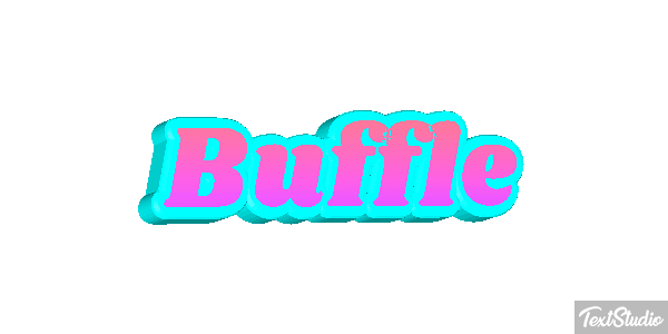 Buffle Effetto testo