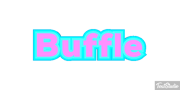 Buffle Effetto testo