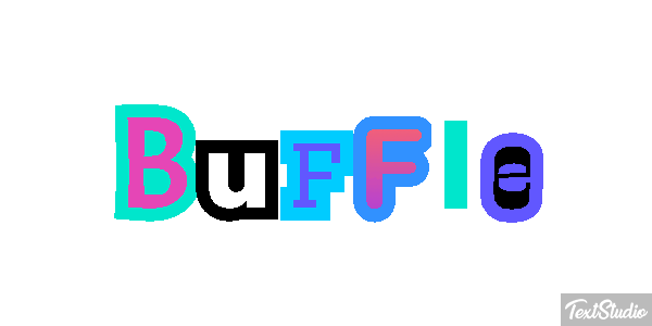 Buffle Effetto testo