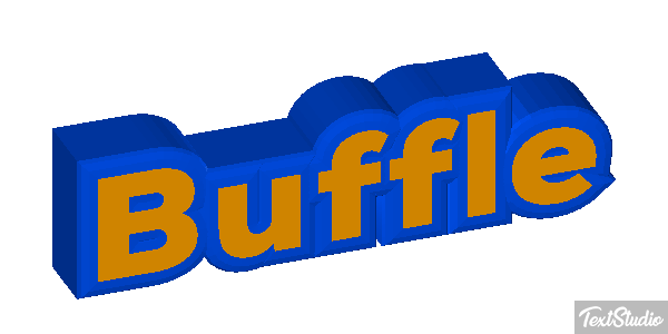 Buffle Effetto testo