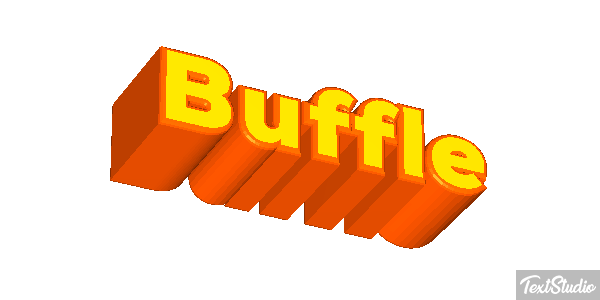 Buffle Effetto testo