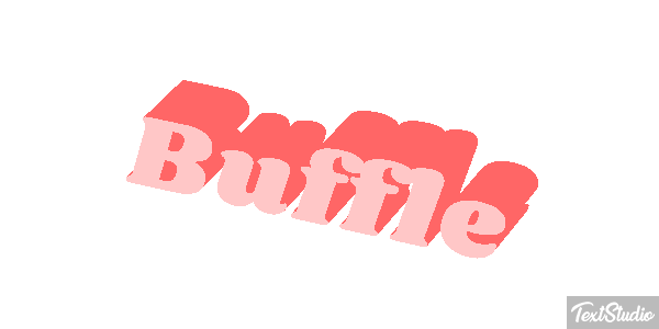 Buffle Effetto testo
