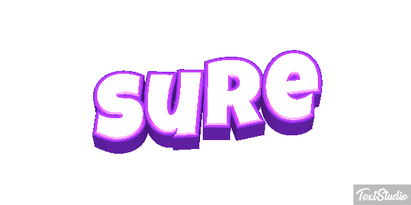 Sure Effet de texte