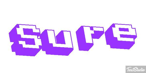 Sure Effet de texte