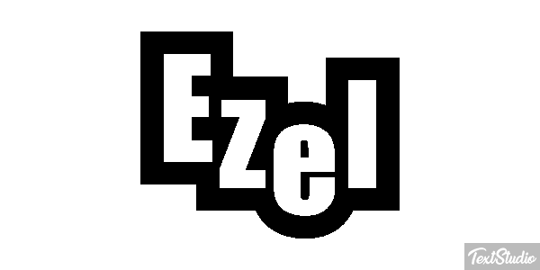 Ezel Tekst effect