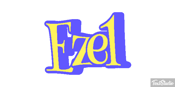 Ezel Tekst effect