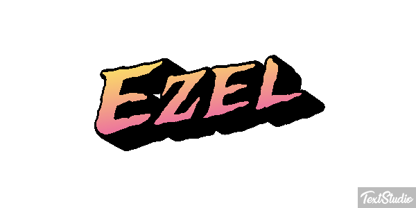Ezel Tekst effect