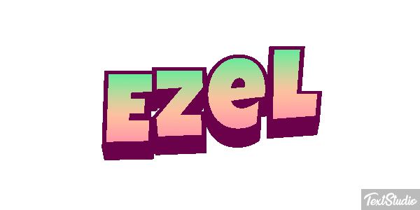 Ezel Tekst effect