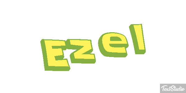 Ezel Tekst effect