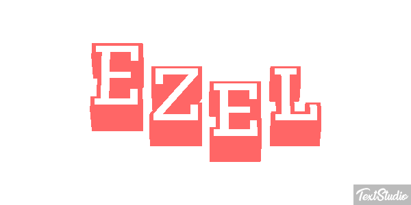 Ezel Tekst effect