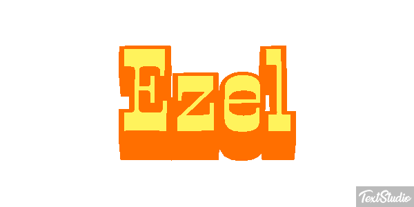 Ezel Tekst effect