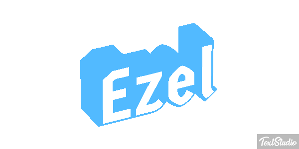 Ezel Tekst effect