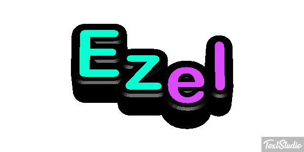 Ezel Tekst effect