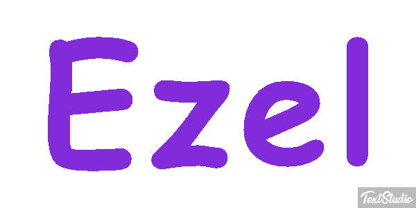 Ezel Tekst effect