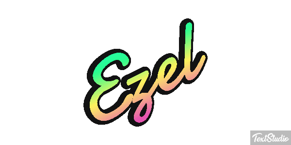 Ezel Tekst effect
