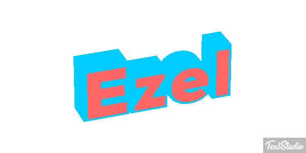 Ezel Tekst effect