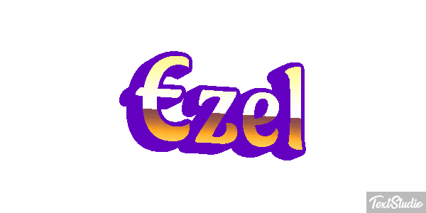 Ezel Tekst effect