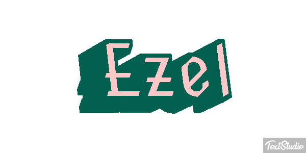 Ezel Tekst effect