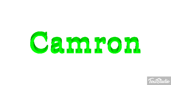 Camron Efekt tekstowy