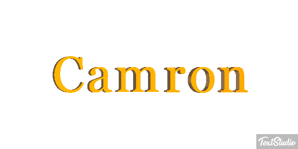 Camron Efekt tekstowy