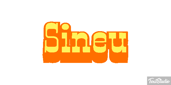 Sineu Effet de texte