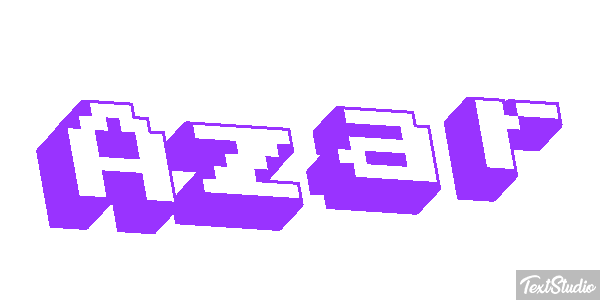Azar Text effect