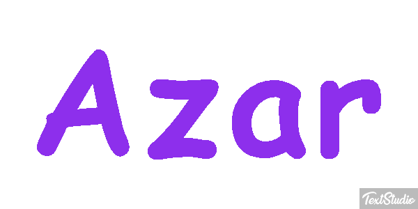 Azar Text effect