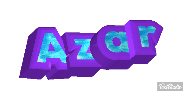 Azar Text effect